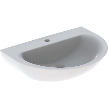 Geberit Renova håndvask 700 x 520 x 190 mm hvid porcelæn KeraTect - 1