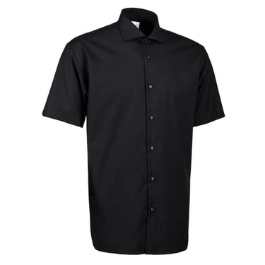 Seven Seas fine twill modern s/s SS254 sort str 5XL - 1