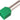 Isoleret ABIKO TWIN-terminalrør KA16-16ETW2 2x16mm² L16 Grøn - 4