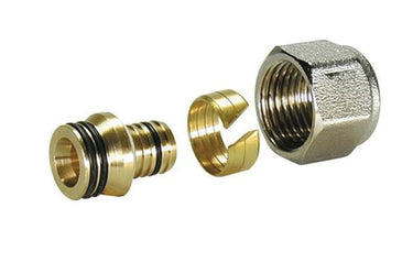 Kobling sæt pett til alu-pex 16 mm - 1