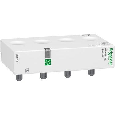 Energisensor Resi PowerTag 3PN med Nul i venstre side ved top montage direkte måling op til 63A - 1