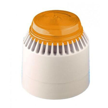 Lydgiver ROSHNI 1992 hvid lav sokkel Orange blitz 45111 - 1
