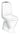 Gustavsberg Nautic toilet m/sæde 1500hf u/skyllerand c+ - 4