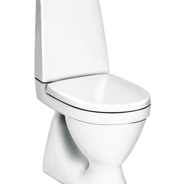 Gustavsberg Nautic toilet m/sæde 1500hf u/skyllerand c+ - 1