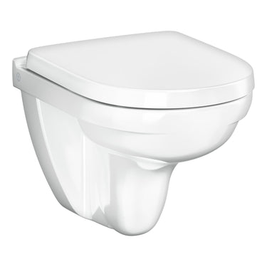 Gustavsberg Nordic væghængt toilet HygienicFlush m/SC og QR sæde - 1