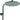Ideal Standard Idealrain Luxe T125 brusesystem Magnetic Grey - 2