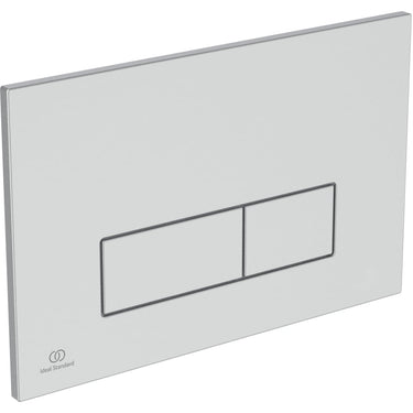 OLEAS M2 Mekanisk betjeningsplade 234x8,5x154mm børstet krom - 1