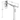 VALUE toiletstøtte 850 mm med ben højdejusterbar hvid - 3