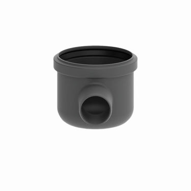 Unidrain Linie udløbshus m/vandret udløb Ø50mm - 3