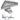 Unidrain HighLine Ramme med panel hjørne 15mm - 2