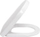 V&B Subway sæde med soft close/quick release hvid - 1